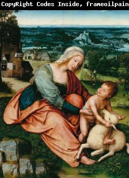 Quentin Matsys Madonna and Child with the Lamb